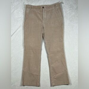 SOEUR Edgar Woman’s EU40 Sand Cordoroy Soft Stretch Cotton Slacks Pants Chic